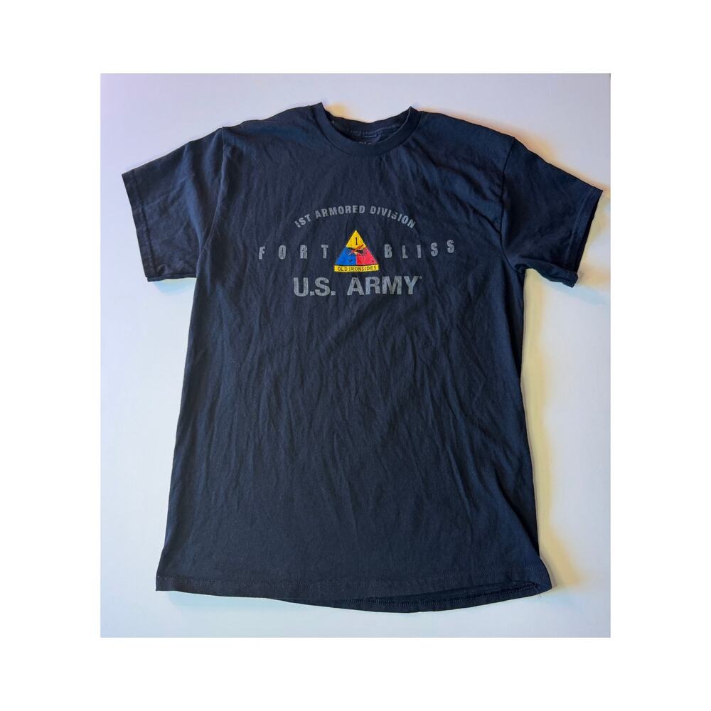 Fort Bliss US Army Black Tee